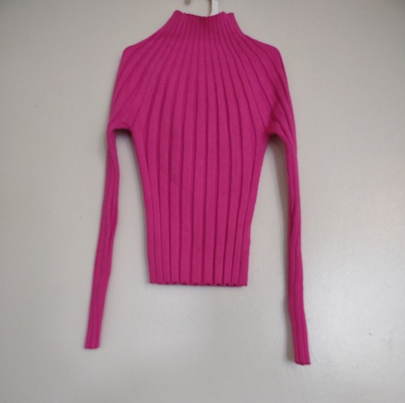 Anwnd Sweaters - Pink Ribknit Sweater Size S